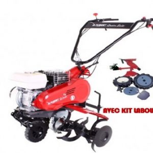Motoculteur Pubert Quatro Senior 60 HD avec kit labour