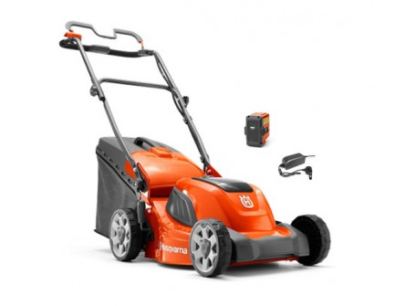 Tondeuse Husqvarna LC 141 I avec BLI 20 + QC 80