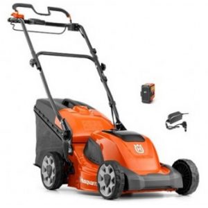 Tondeuse Husqvarna LC 141 IV avec BLI 20 + QC 80