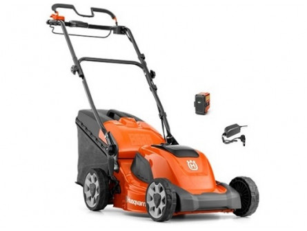 Tondeuse Husqvarna LC 141 IV avec BLI 20 + QC 80