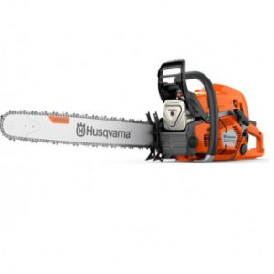 Tronçonneuse Husqvarna 585 avec 2 chaînes d&rsquo;origine
