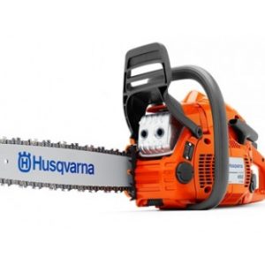 Tronçonneuse Husqvarna 445E II (E-Series) avec 2 chaînes d&rsquo;origine