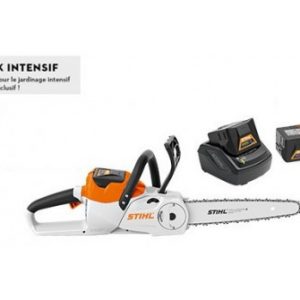 Tronçonneuse Stihl MSA 120 C-B Pack Intensif avec 2 x AK 20 + AL 101