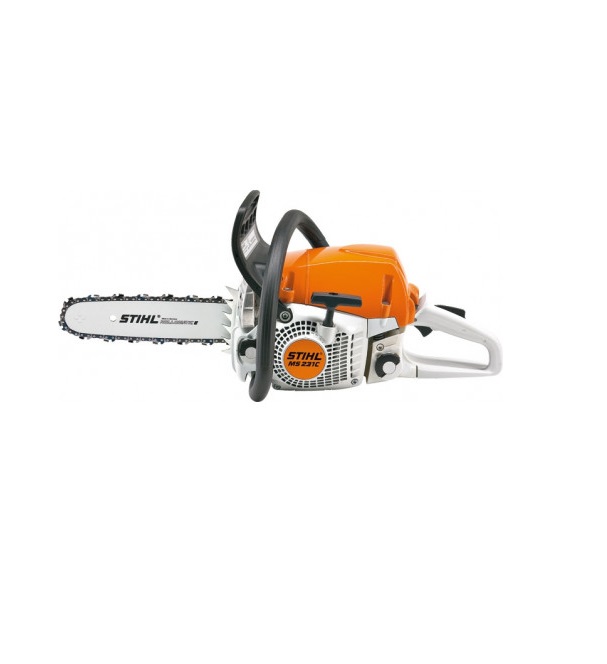 Tronçonneuse Stihl MS 231 C-BE avec 2 chaînes d'origine