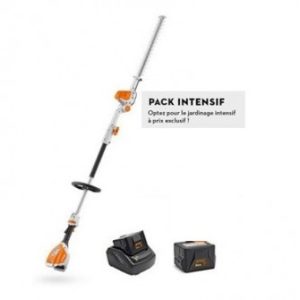 Taille-haies Perché Stihl HLA 56 Pack Intensif avec 2 x AK 20 + AL 101