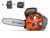 Tronçonneuse élagueuse Husqvarna T 535 IXP Pack avec 2 chaînes d&rsquo;origine