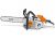 Tronçonneuse Stihl MS 201 C-M avec 2 chaînes d&rsquo;origine
