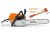 Tronçonneuse Stihl MS 362 C-M avec 2 chaînes d&rsquo;origine et une hachette de bûcheron Stihl AX6