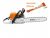 Tronçonneuse Stihl MS 400 C-M avec 2 chaînes d&rsquo;origine + hachette de bûcheron